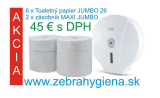 Zásobník T62 B toaletný papier MAXI JUMBO biely