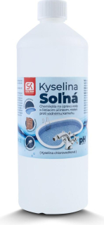 Kyselina chlórovodíková (soľná) 1000ml