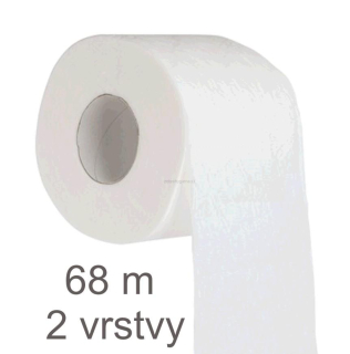 Toaletný papier 68m 2 vrstvový od 144ks